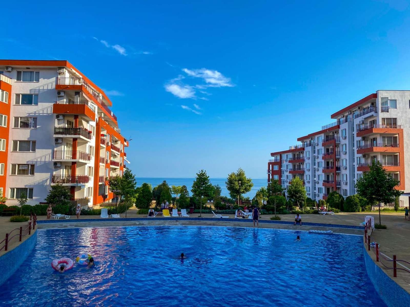 Panorama Fort Beach, Фамилно студио Deluxe Свети Влас Екстериор снимка