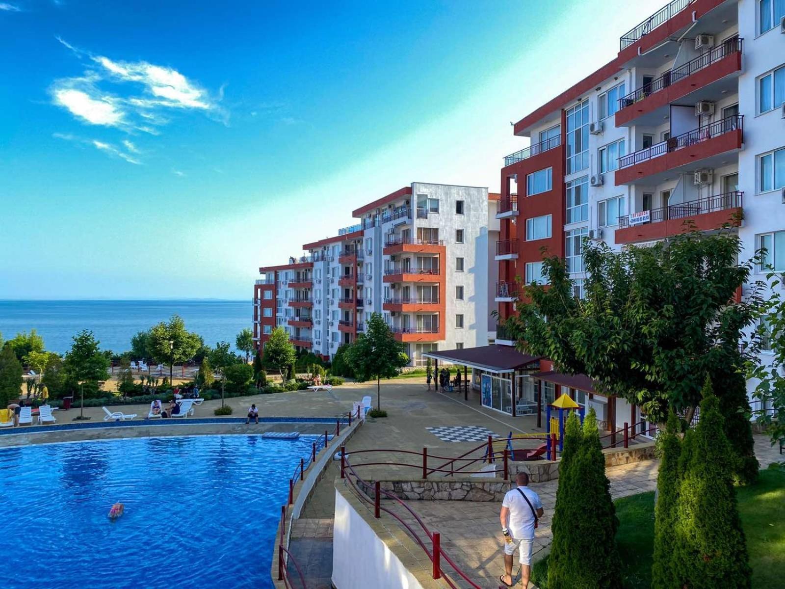 Panorama Fort Beach, Фамилно студио Deluxe Свети Влас Екстериор снимка